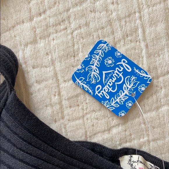 NWT Free People Black Feel For Ya Cami - Picture 9 of 9